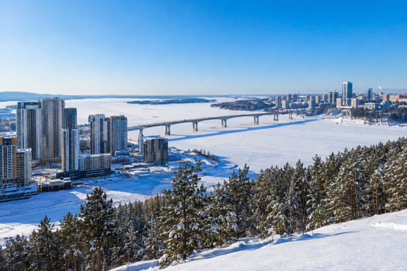 Новосибирск — новостройки и жизнь в городе